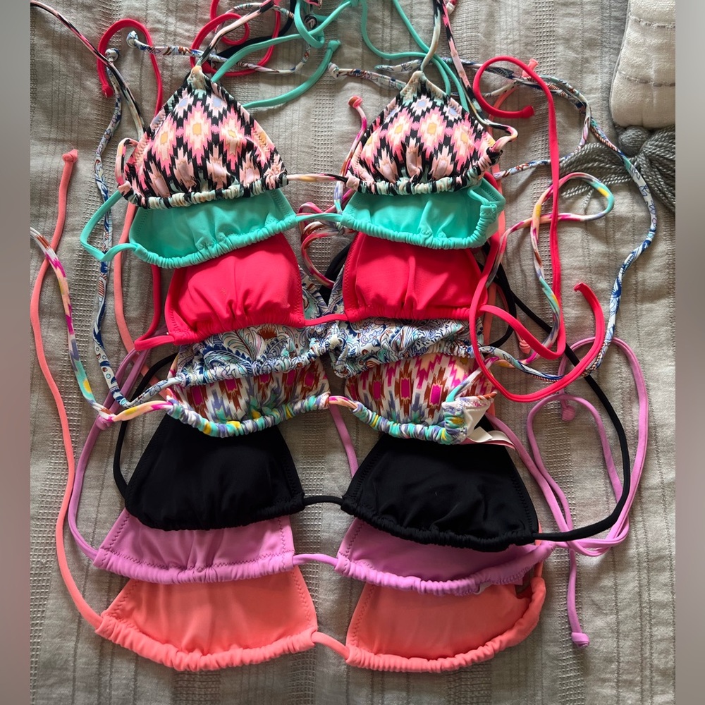 Victoria Secret String Bikini Top Lot